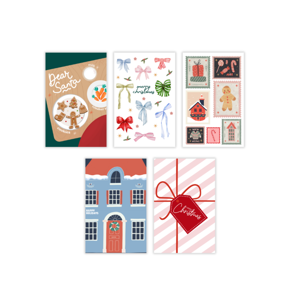 Christmas Mini Cardmergency Greeting Card Kit