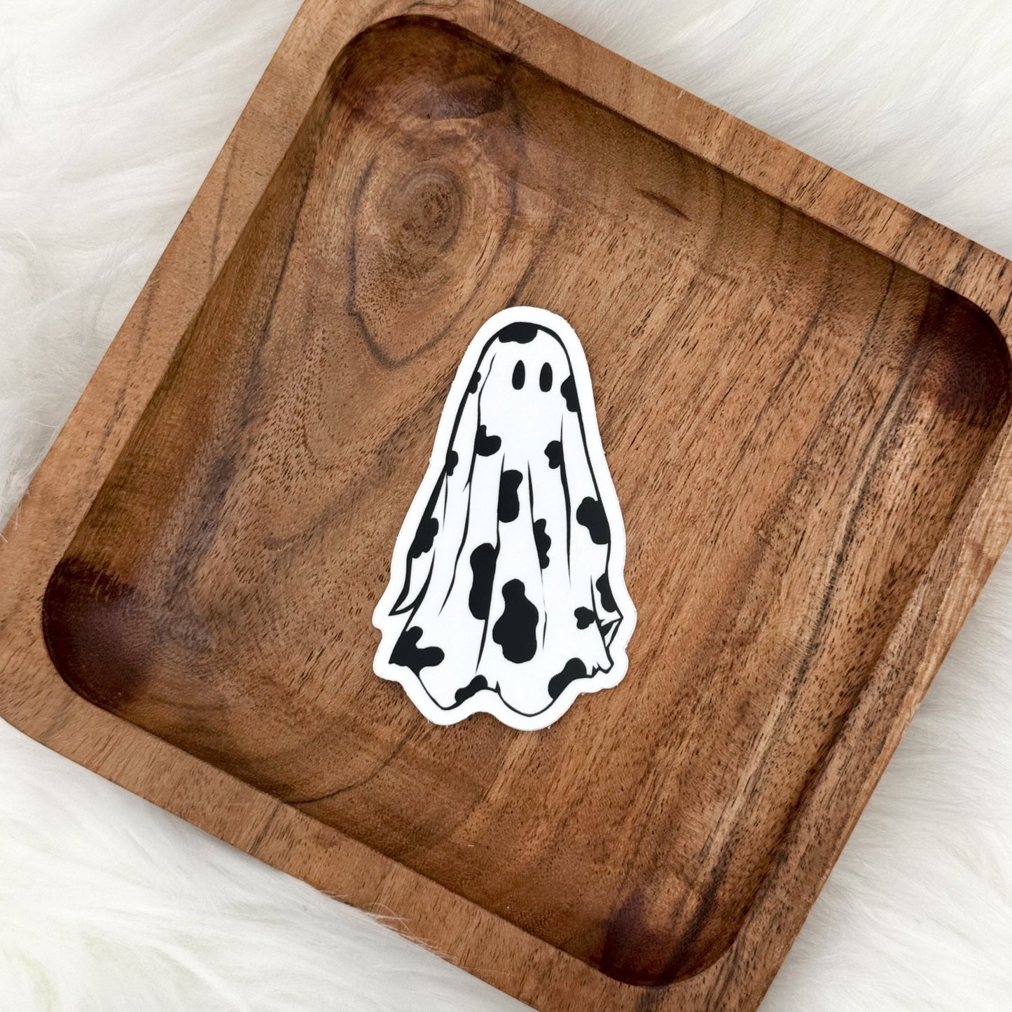 Boo Haw Cowboy Ghost Sticker