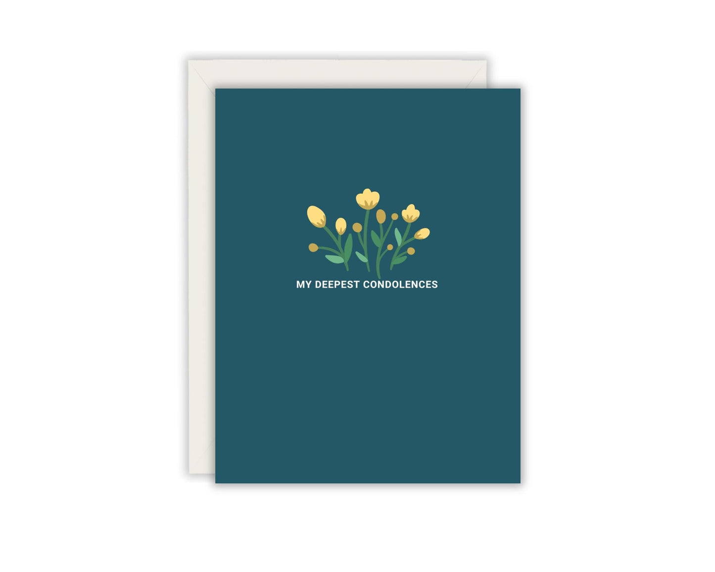 My Deepest Condolences Card