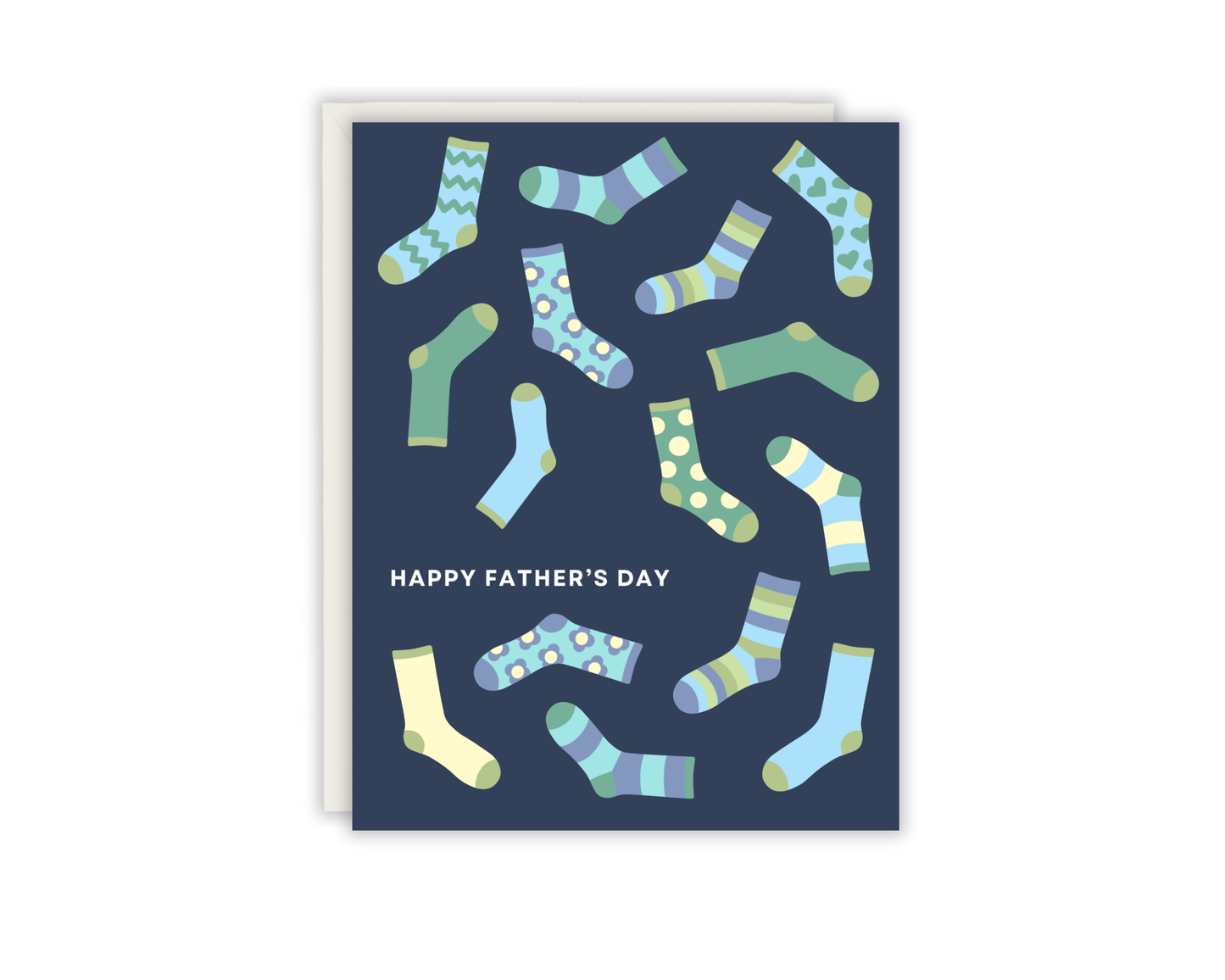 Happy Father's Day Sock Greeting Card