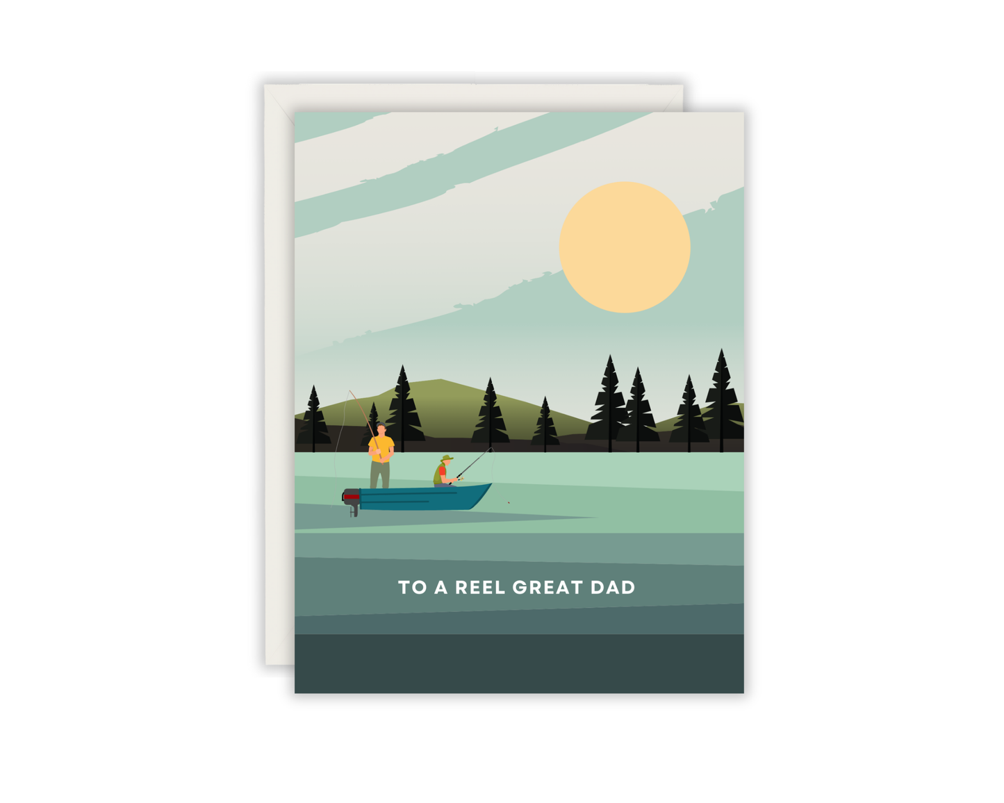 To A Reel Great Dad Birthday Card