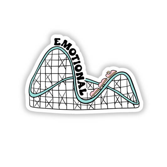 Emotional Rollercoaster Sticker