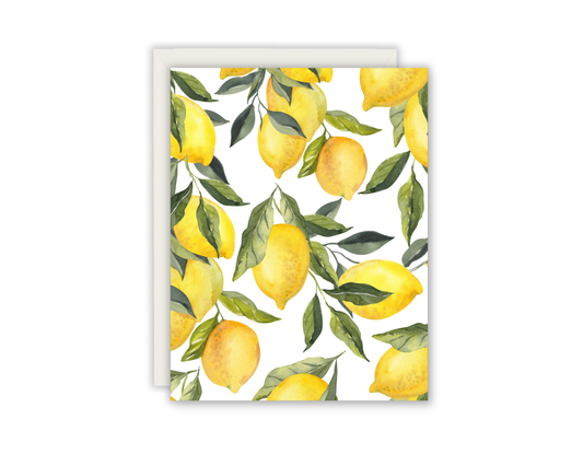 Sympathy Lemon Greeting Card