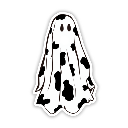 Boo Haw Cowboy Ghost Sticker