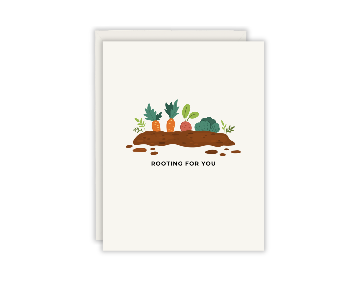 Rooting For You Greeting Card