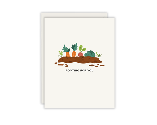 Rooting For You Greeting Card