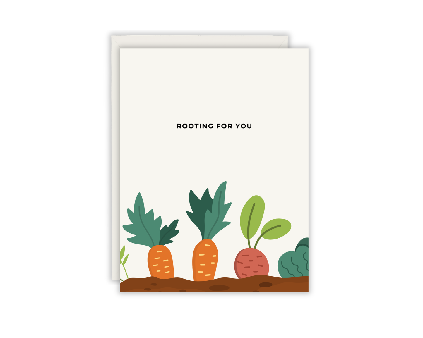 Rooting For You Greeting Card