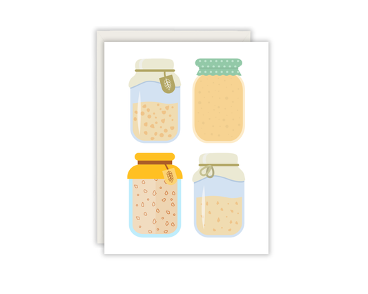 Sourdough Lover Greeting Card