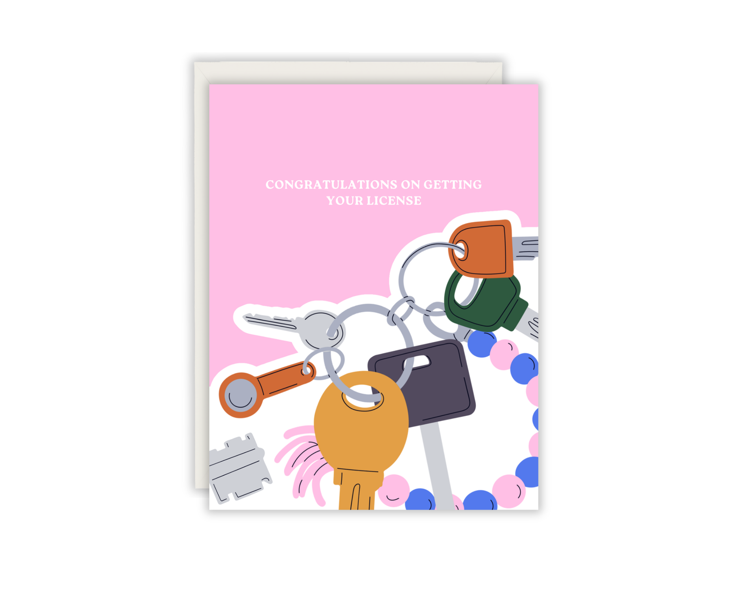 Congratulations On Getting Your License Greeting Card