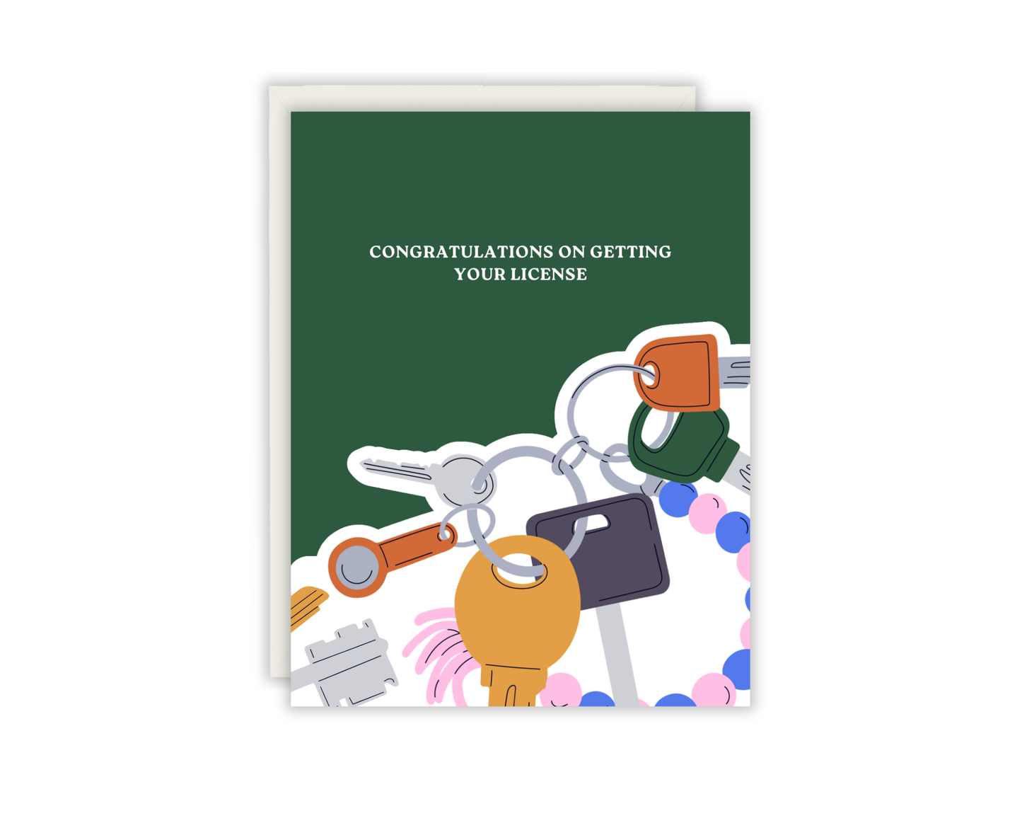 Congratulations On Getting Your License Greeting Card