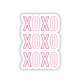 XOXOXO sticker