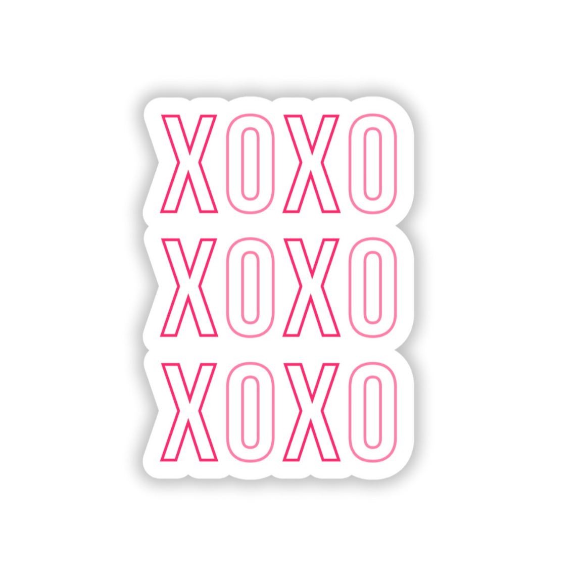 XOXOXO sticker