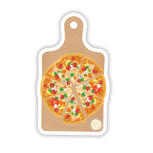 Pizza & Ranch Board Sticker