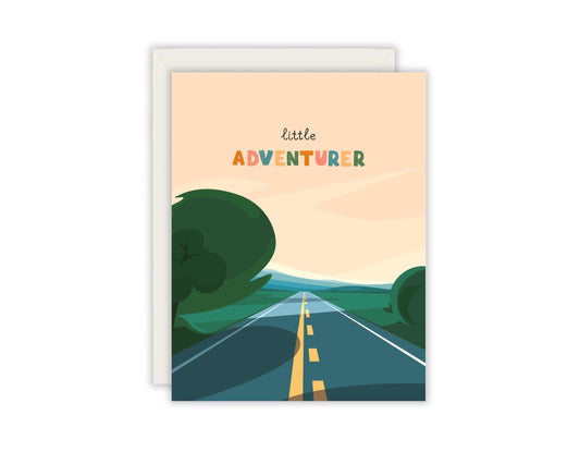 Little Adventurer Greeting Card