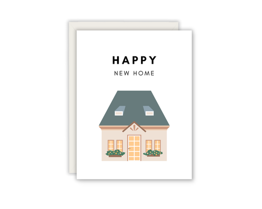 Happy New Home Greeting Card