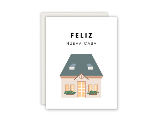 Feliz Nueva Casa Greeting Card