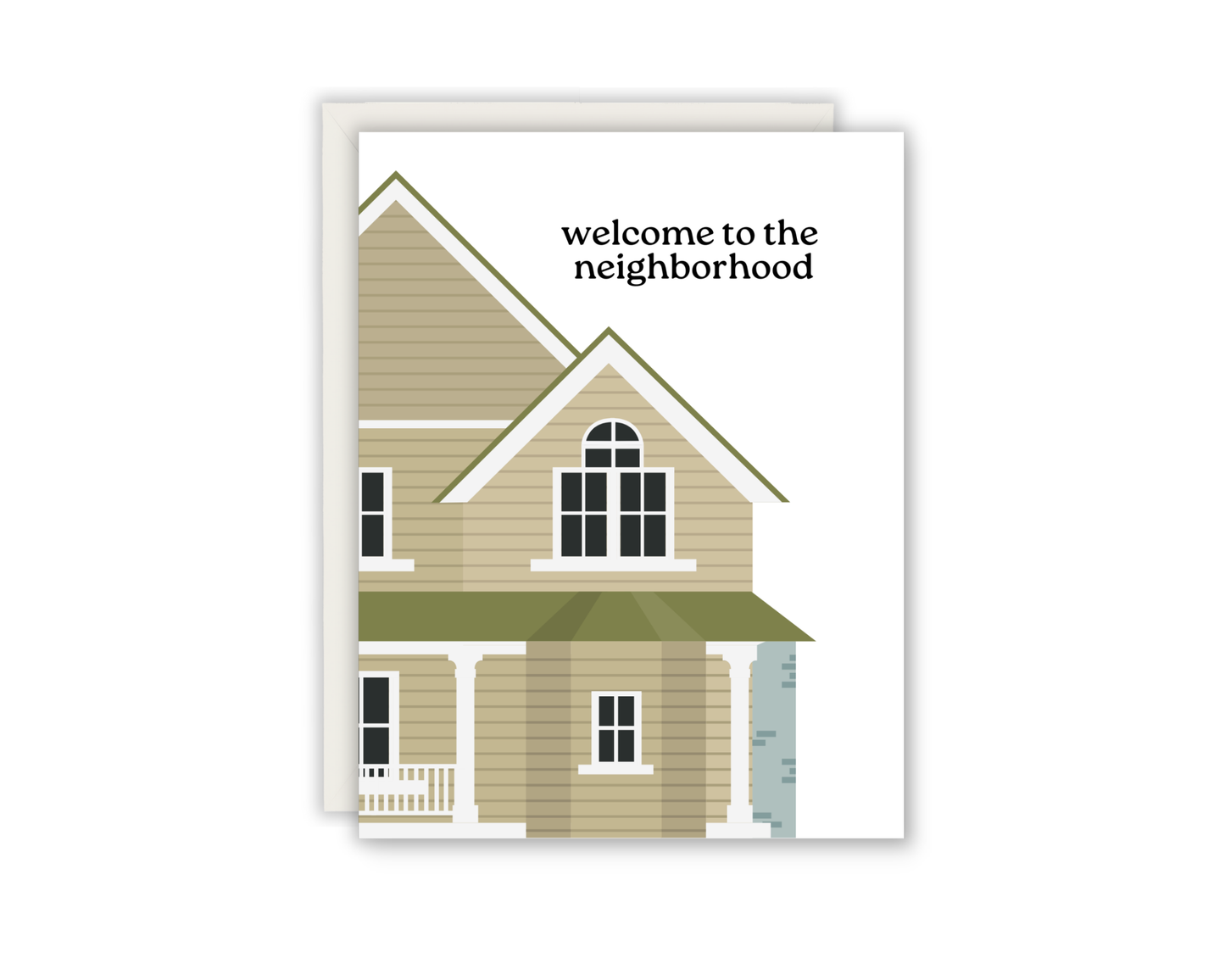 Welcome to the Neighborhood Greeting Card