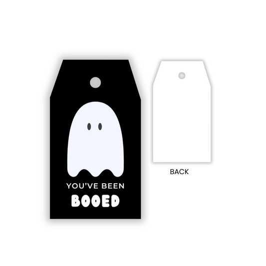 Halloween Boo Basket Tag | Happy Halloween Gift Tag | Spooky Season Tag | BOO Basket Gift Tag | You've Been Booed Tag | Set of 10