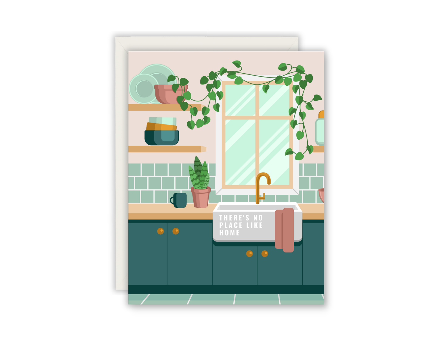 There's No Place Like Home Greeting Card