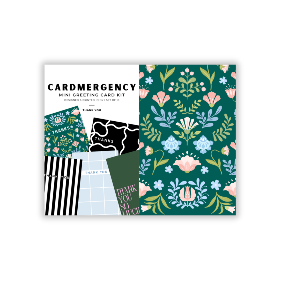 Thank You Mini Cardmergency Greeting Card Kit