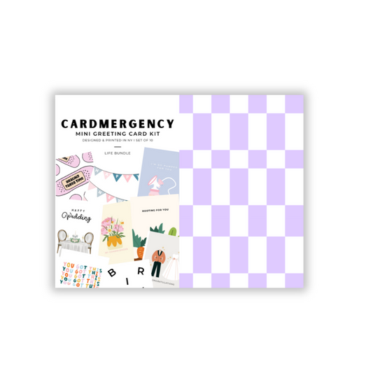 Life Mini Cardmergency Greeting Card Kit