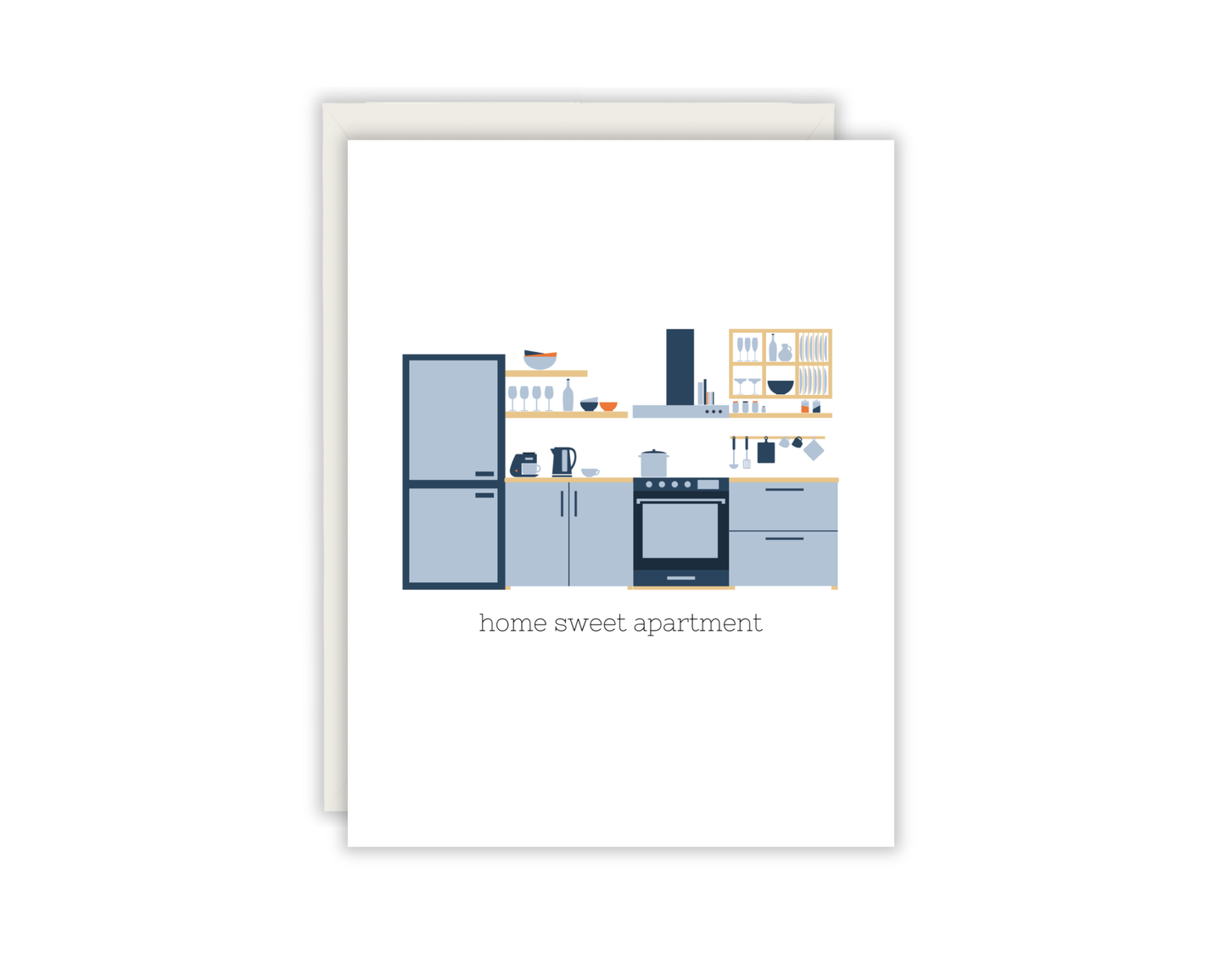 Home Sweet Apartment Greeting Card