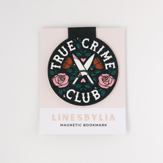 True Crime Club Magnetic Bookmark