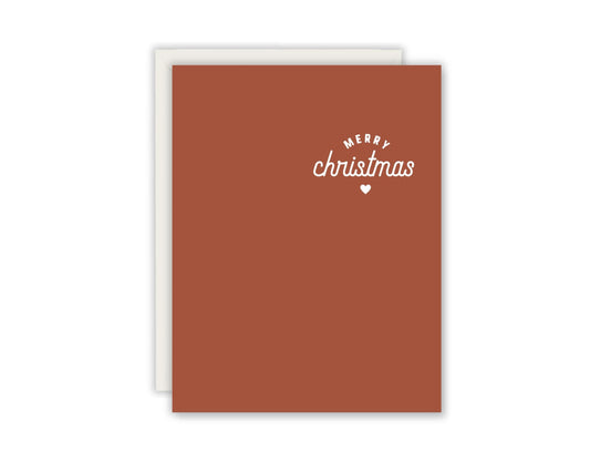 Merry Christmas Greeting Card