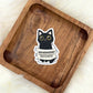 Antidepressant Cat Medication Sticker