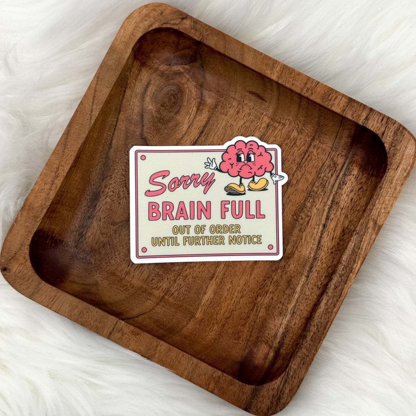 Brain Full Sticker