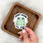 Don't Honk I'll Cry Frog Sticker