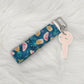 Lemon & Watermelon Wristlet Keychain