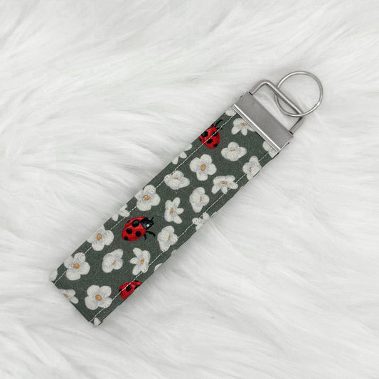 Ladybug Wristlet Keychain