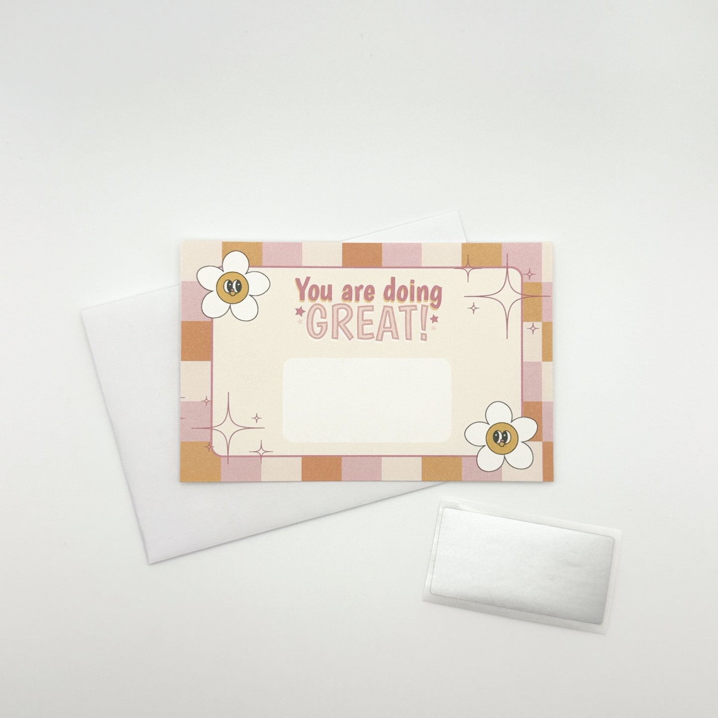 Girly Pop Retro Scratch-off Lunchbox Note Cards