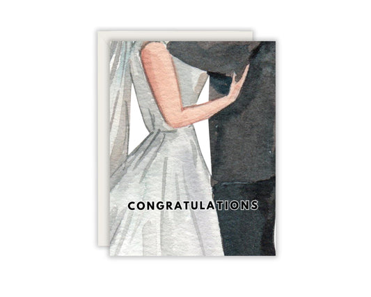 Bride & Groom First Dance Greeting Card