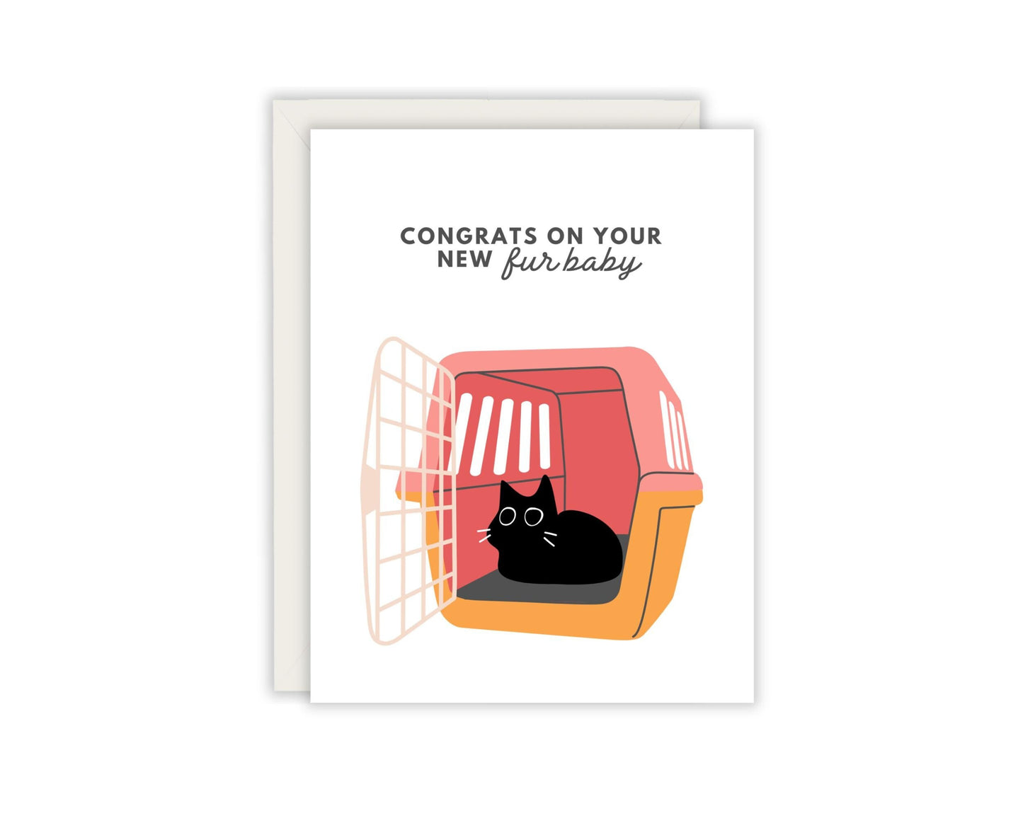 Congrats on your new furbaby card