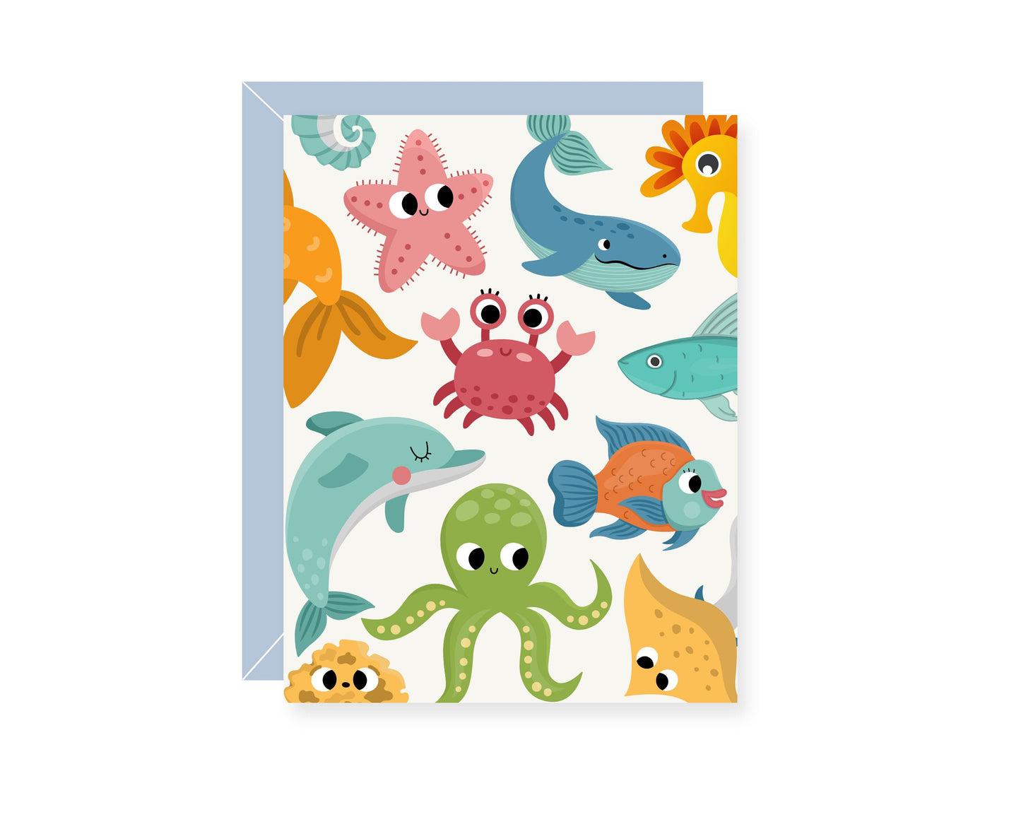 Under The Sea Birthday Card