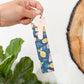 Lemon & Watermelon Wristlet Keychain