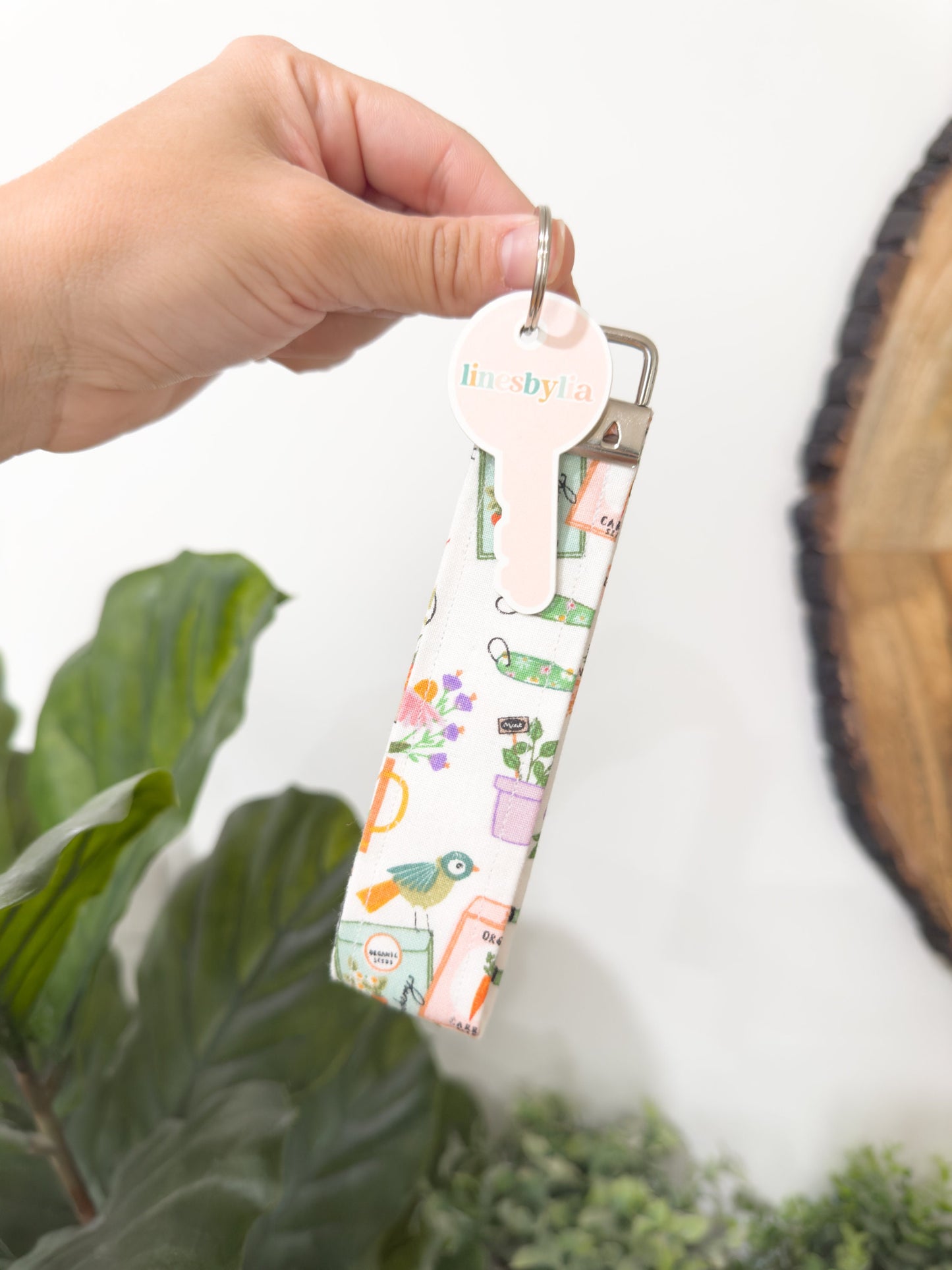 Gardener & Planter Wristlet Keychain