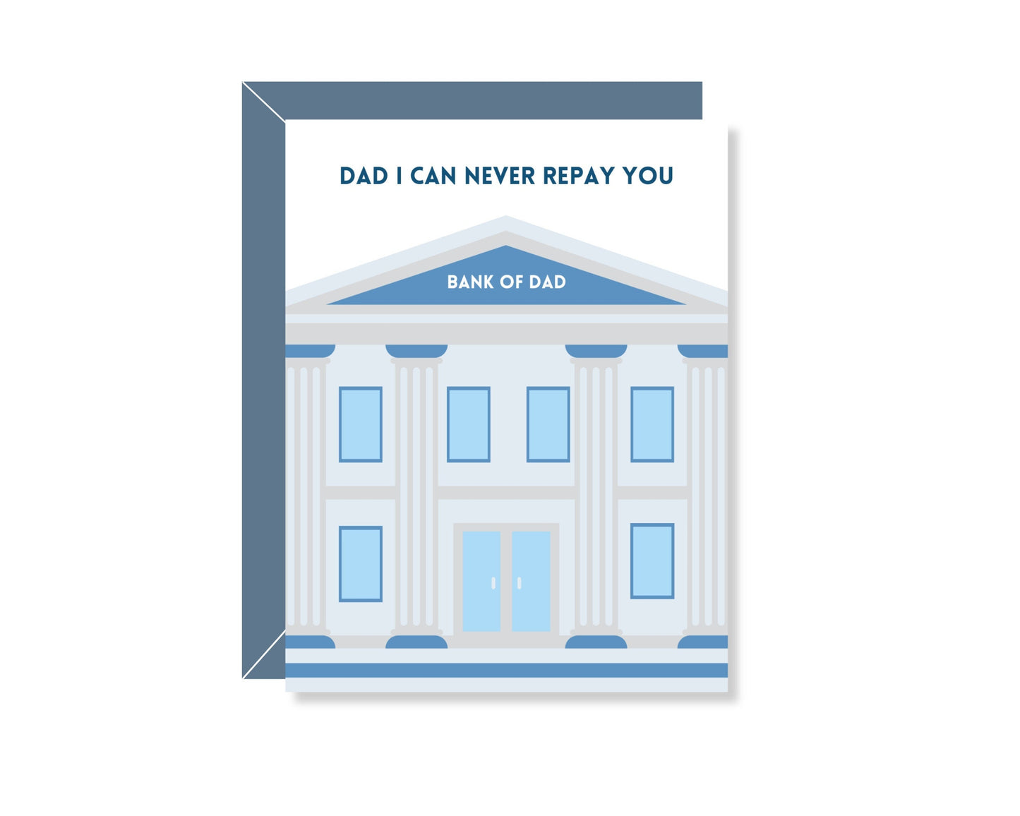 Dad I Can Never Repay You Greeting Card