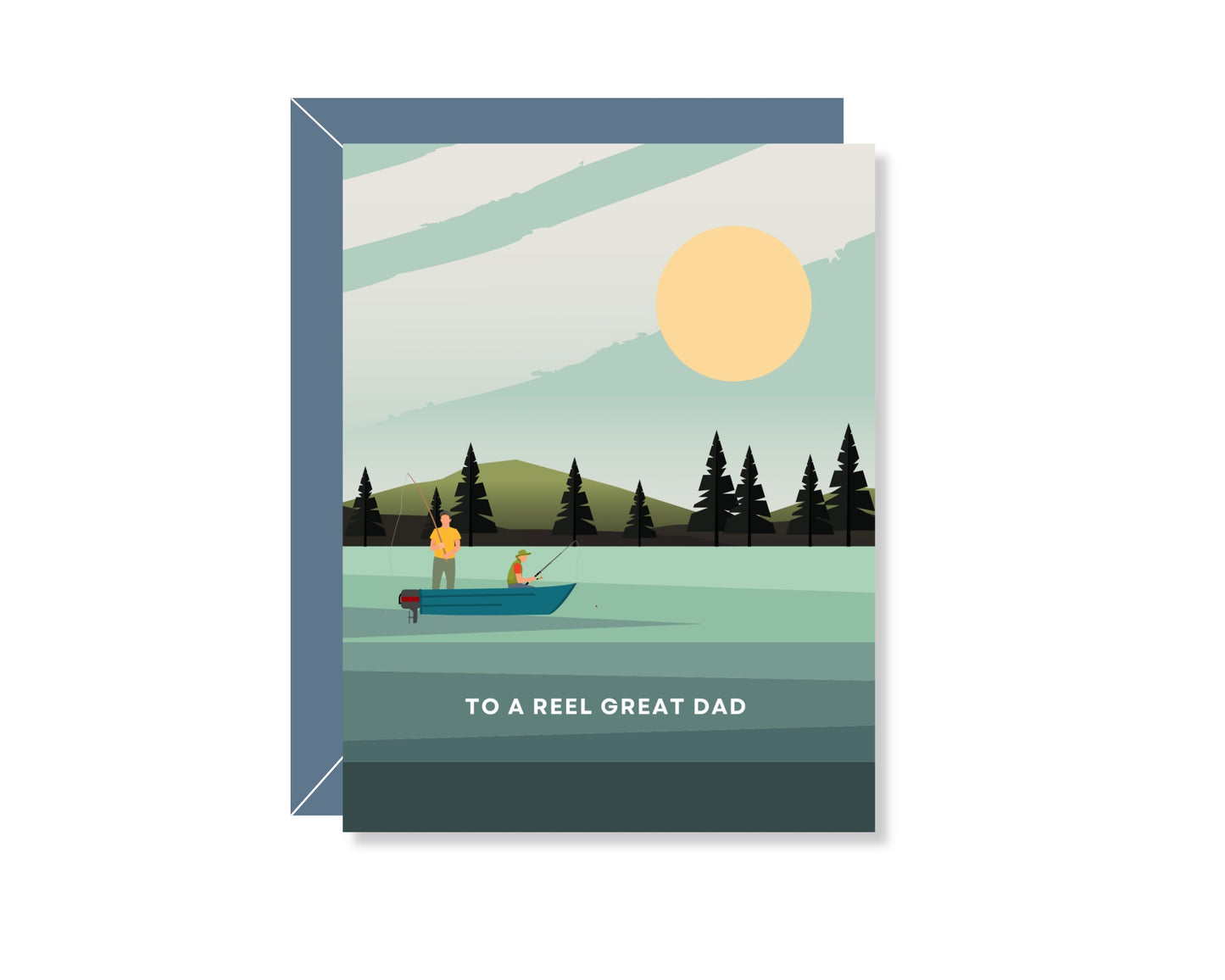 To A Reel Great Dad Birthday Card