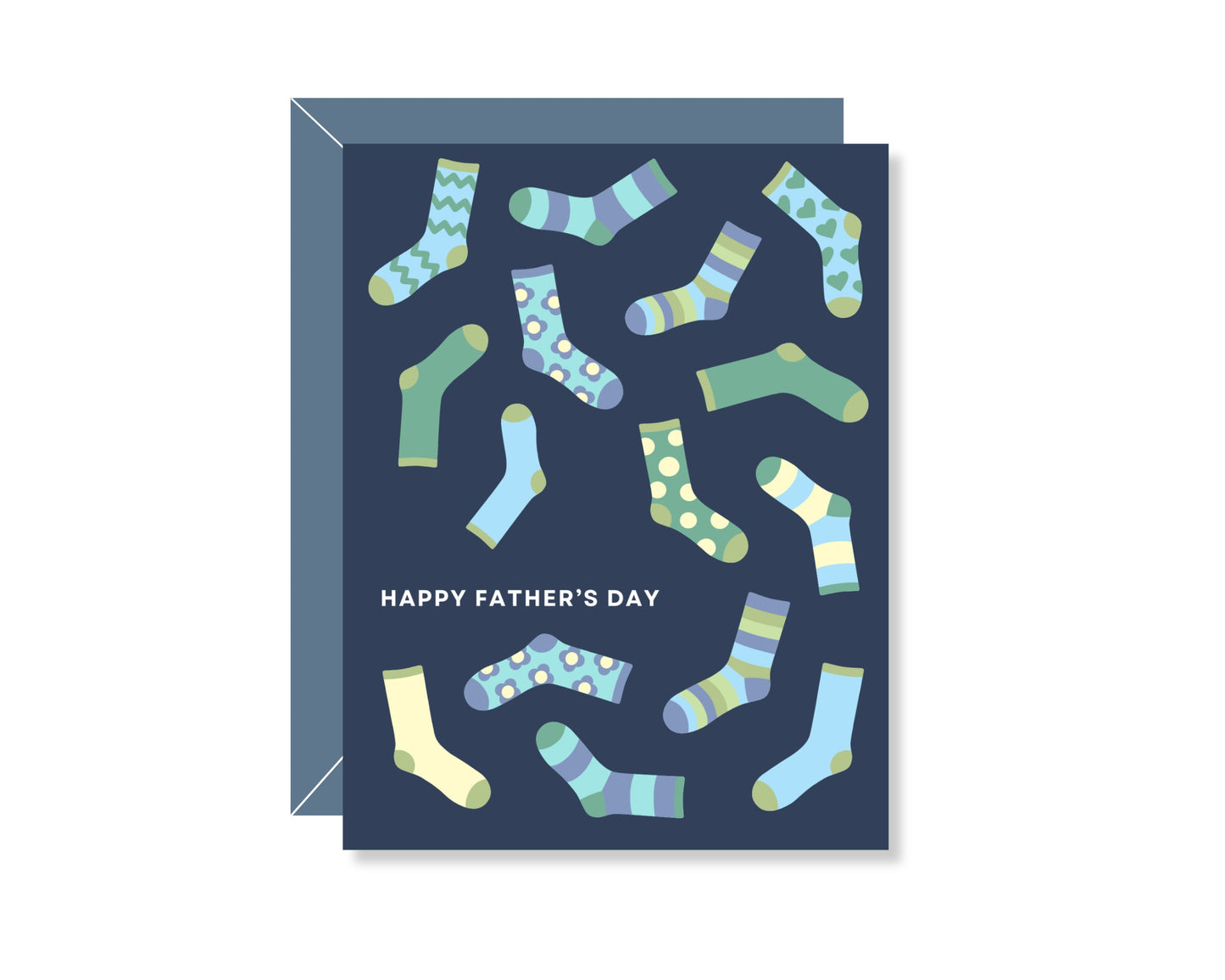 Happy Father's Day Sock Greeting Card