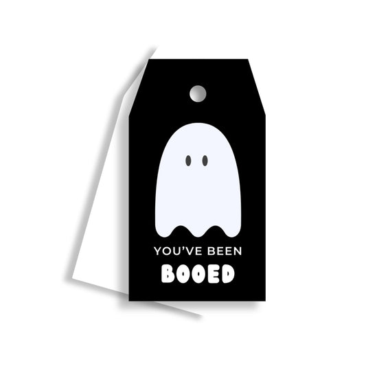 Halloween Boo Basket Tag | Happy Halloween Gift Tag | Spooky Season Tag | BOO Basket Gift Tag | You've Been Booed Tag | Set of 10