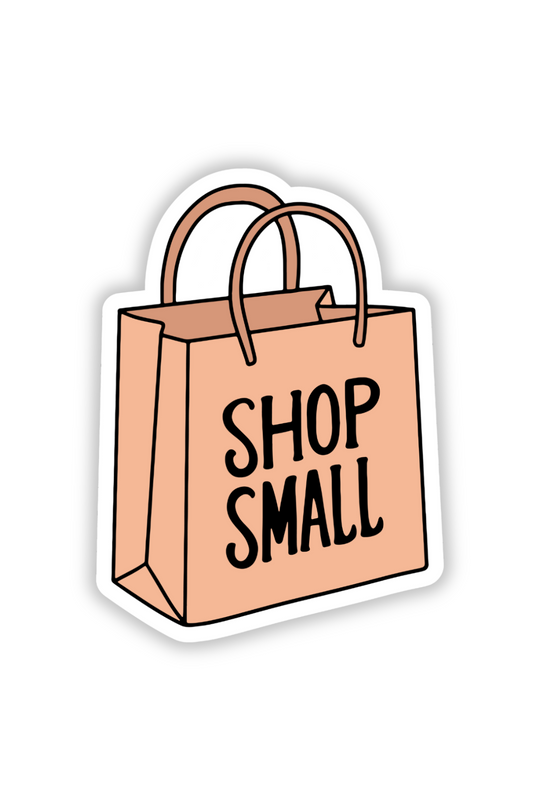 Shop Small Shopping Bag Sticker