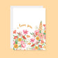 I love you floral Greeting Card