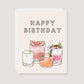 Cocktail Birthday Greeting Card