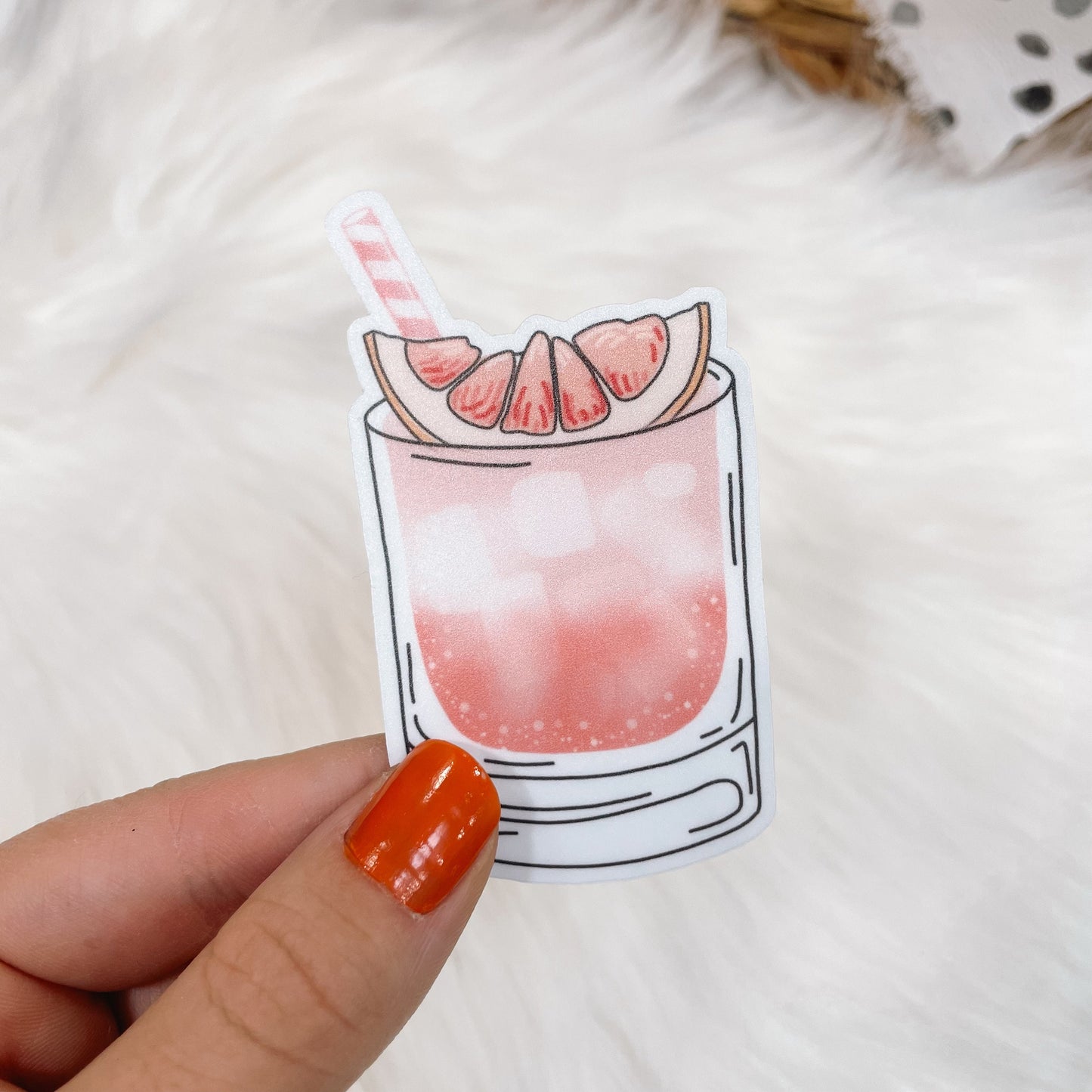 Paloma Cocktail Sticker