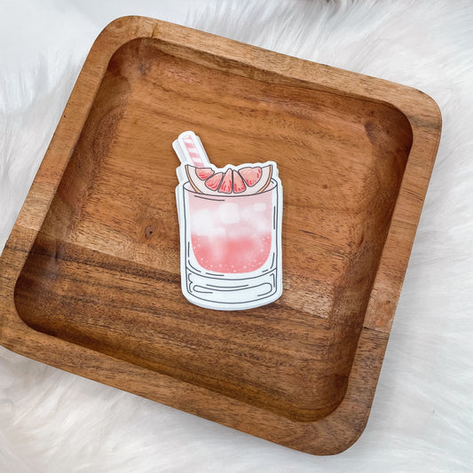 Paloma Cocktail Sticker