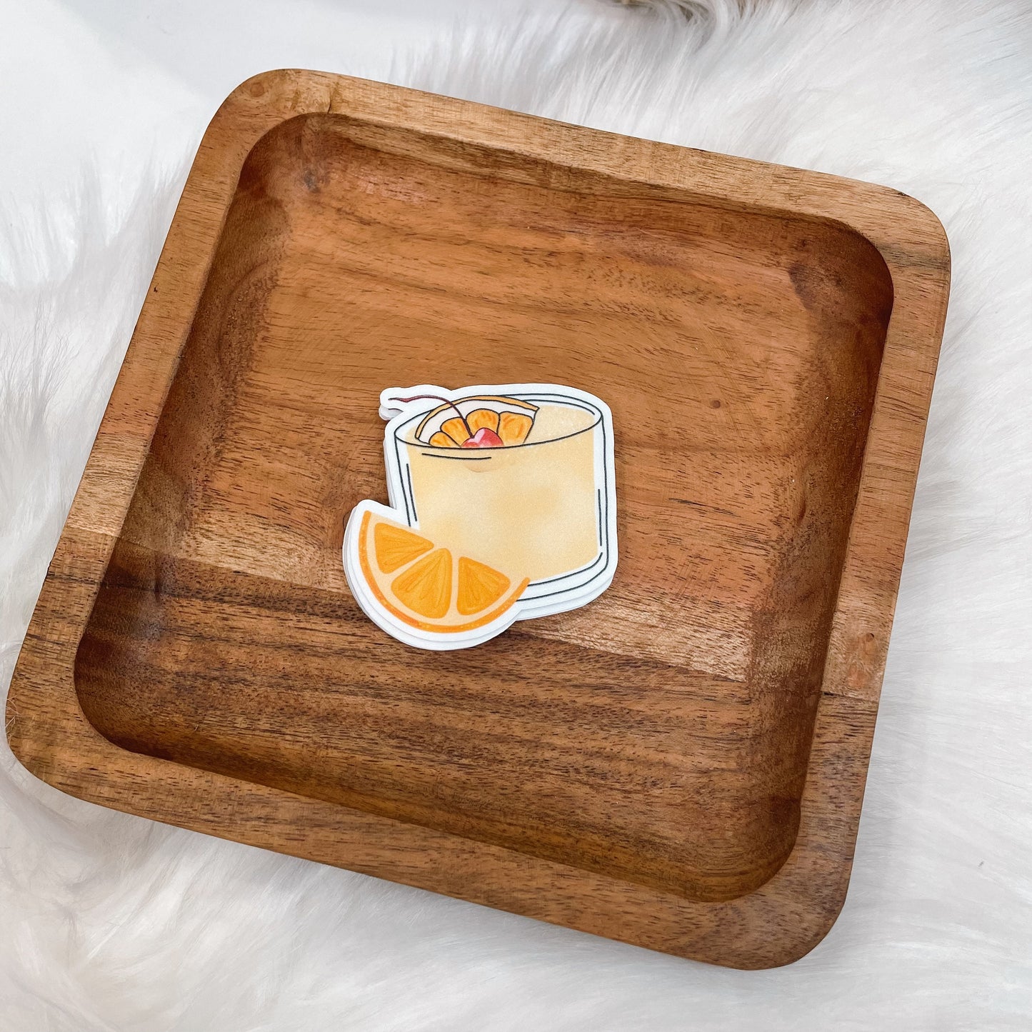 Whiskey Sour Cocktail Sticker