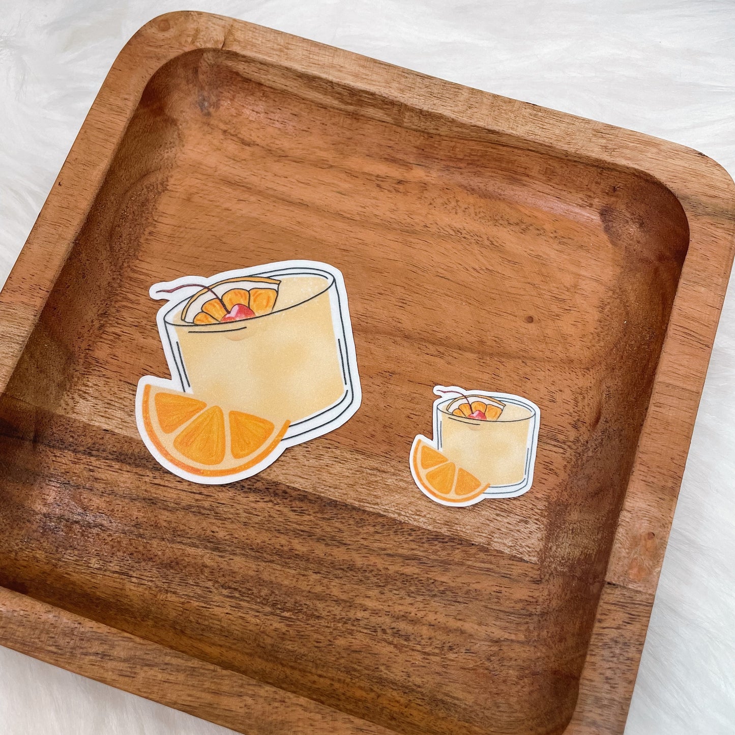 Whiskey Sour Cocktail Sticker